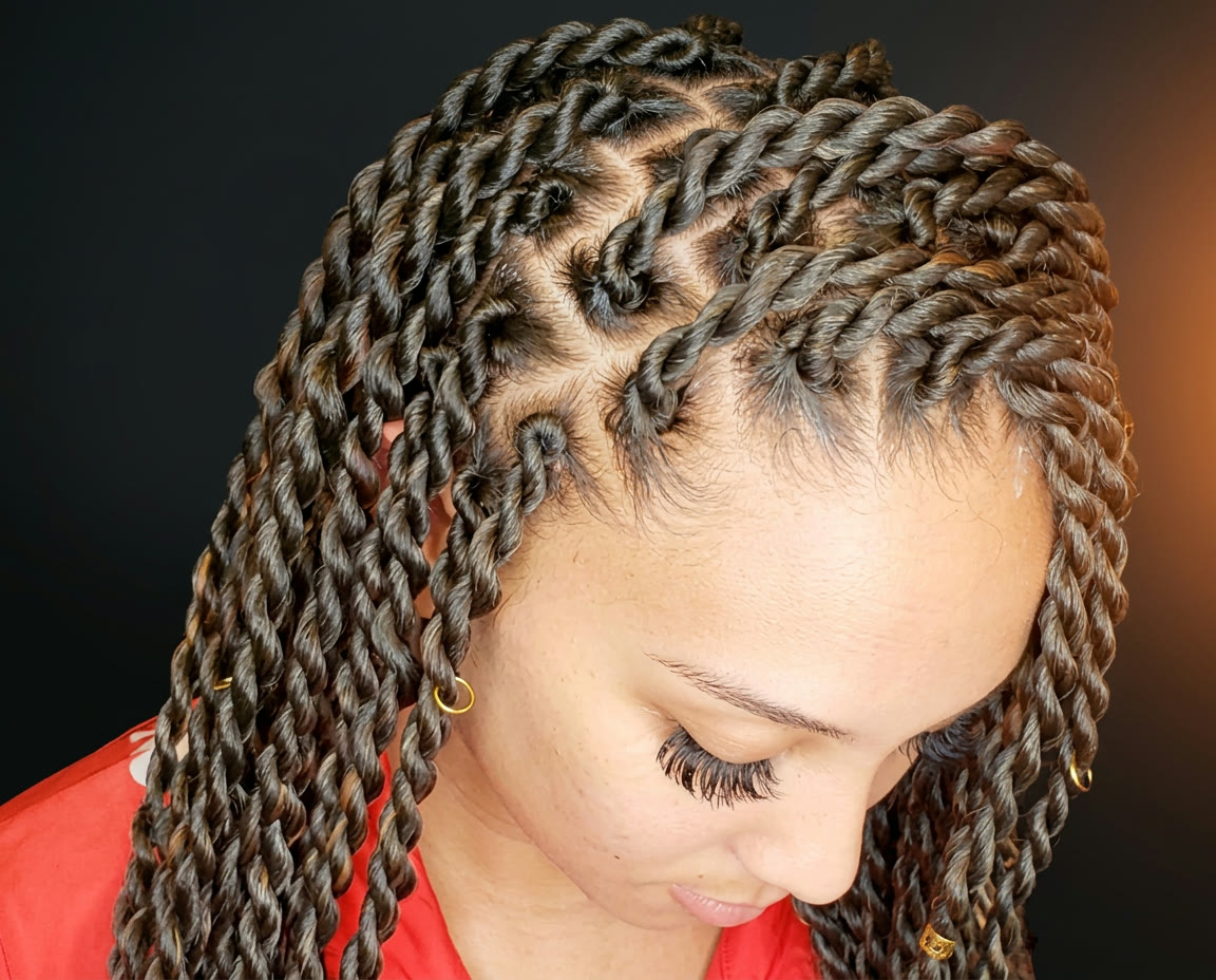 Medium Senegalese twists