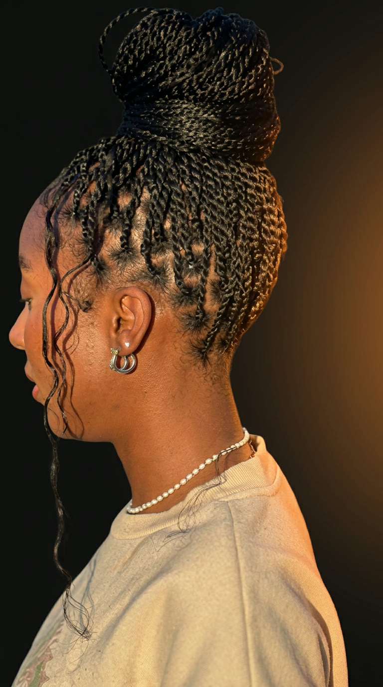 Small Senegalese twists